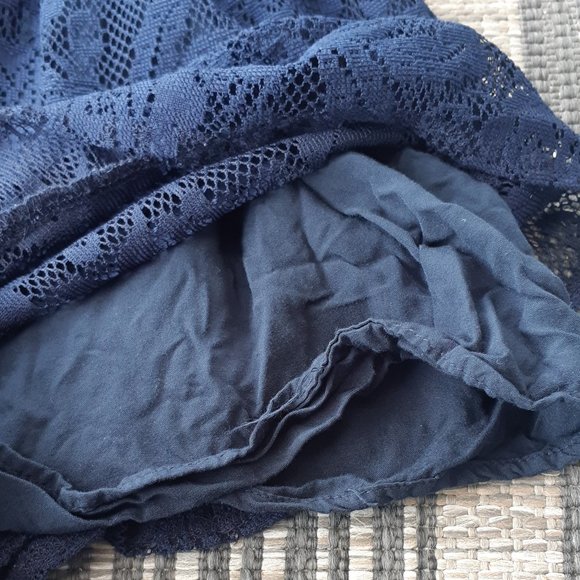 Abercrombie Navy Lace Romper - Picture 4 of 8
